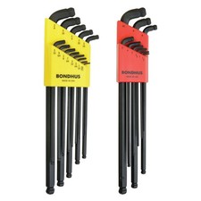 Bondhus 27098 Set of 22 Stubby Double Ball End L-Wrenches XL Double Pk