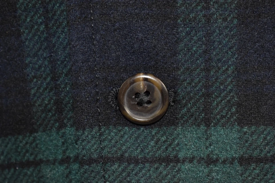 New Polo Ralph Lauren Size 46 R Green Navy Black Checks Modern Fit Blazer Jacket - Image 3 of 4