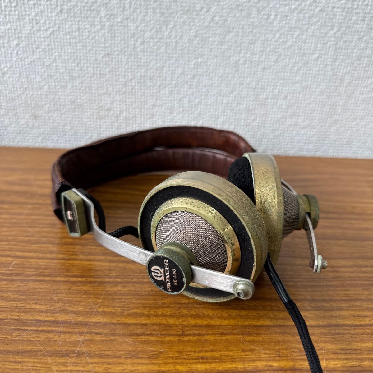 JUNK Pioneer SE-L40 retro stereo headphones vintage Japan | eBay