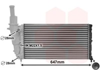 MotorküHler WasserküHler *** IR Plus *** VAN Wezel 17002140 FüR Lancia Punto 16V