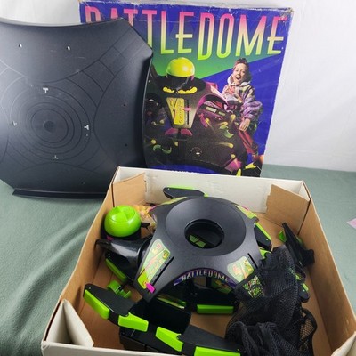 1995 Parker Brothers Battle Dome Missing a few marbles & Spinners