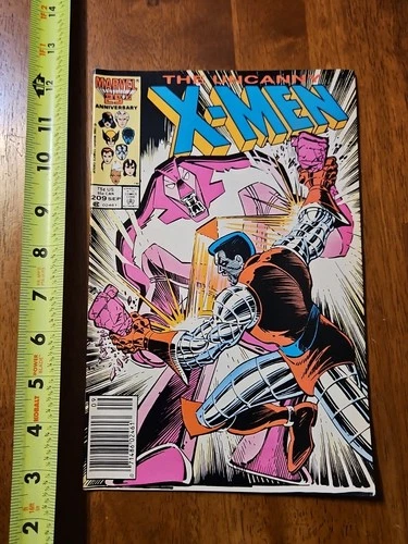 VINTAGE MARVEL COMIC BOOK THE UNCANNY X MEN #209 1986