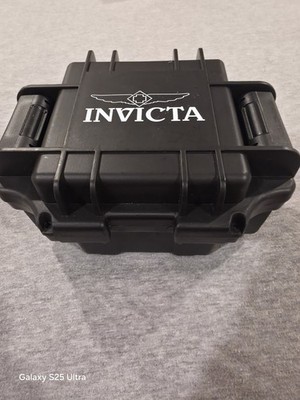 50mm INVICTA Men Subaqua Noma III Quartz Watch Silver Brown 500m Links Removed