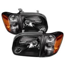 Spyder Auto 9034336 Xtune Headlights Fits 05-07 Sequoia Tundra