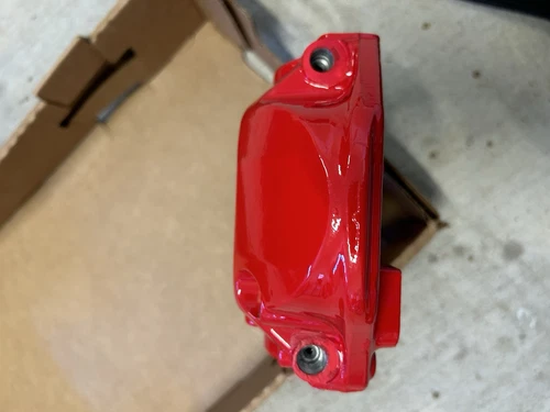 Lexus Brembo GT4 4 Piston BBK Rear Passenger Bleeders Stripped. Please Read - Picture 7 of 9