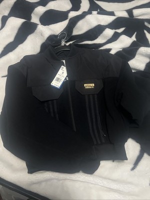 Women Small Black Adidas Bomber Jacket