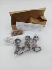 Williams Sonoma Double Curtain Barral Standard Bracket Hardware Circle Brass