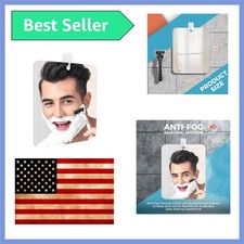 Shower Mirror Fogless for Shaving, Fogless Mirror for Shower