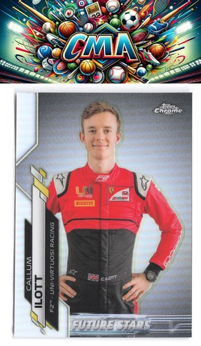 Callum Ilott [Refractor] #44 2020 Topps Chrome Formula 1 card