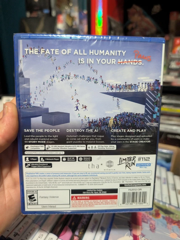 Humanity (Limited Run) (PS5 / Playstation 5) BRAND NEW - Image 2 of 2