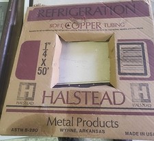1/4 in. x 50 ft. Soft Copper Refrigeration Coil Tubing USA Made 