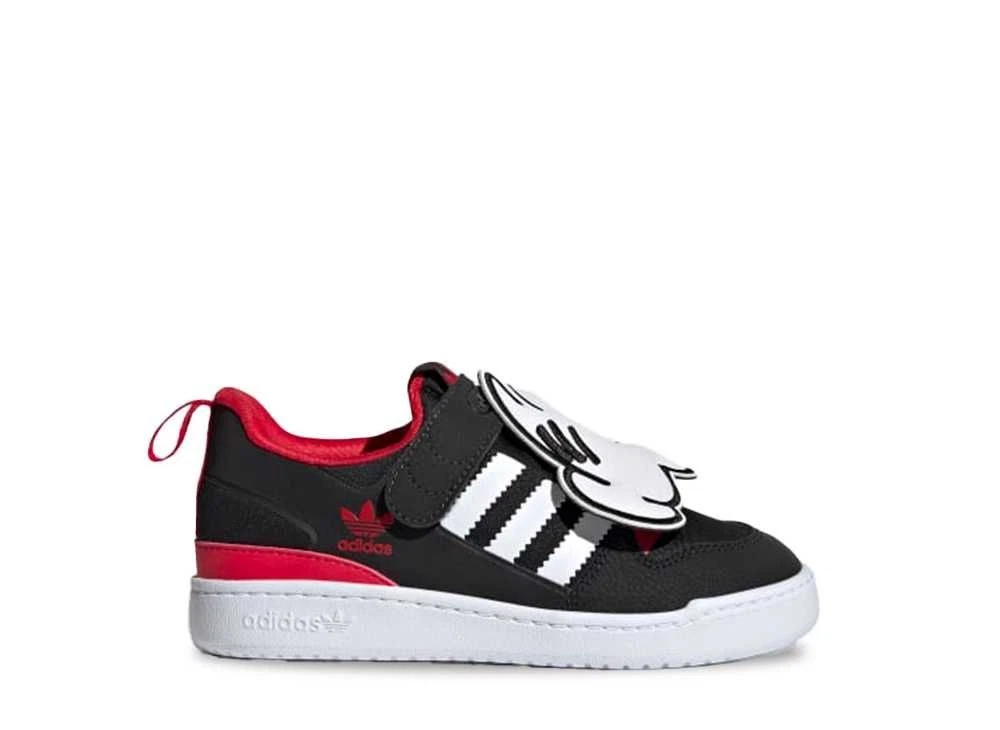 Disney × Adidas Originals KIDS Forum 360 Core Nero Nuvola Bianco Rosso Vivo