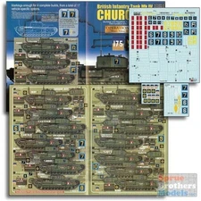 1/35 Echelon Decals #352010 Churchill Calgary Reg. Dieppe