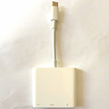 Apple USB-C Digital AV Multiport Adapter HDMI USB-A White 10cm