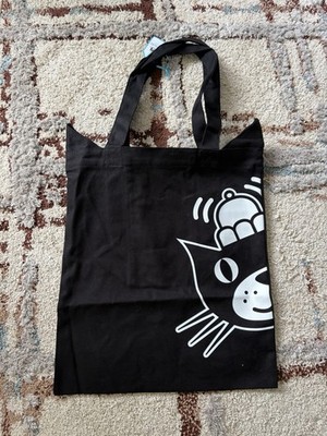 AUTHENTIC Jellycat official merchandise black tote bag- NWT VHTF- FAST SHIP!