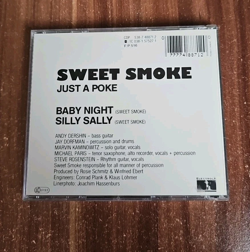 Sweet Smoke - Just A Poke (1970) Album Musik CD *** sehr guter Zustand *** - Bild 2 von 3