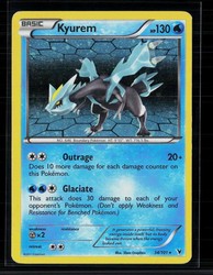 Kyurem 34/101 Noble Victories Holo Rare