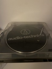 Audio-Technica AT-LP60 Black Fully Automatic Stereo Turntable Record Player