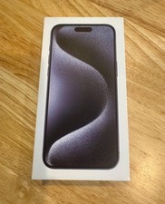 Apple iPhone 15 Pro Or iPhone 15 Pro Max. Original Box No Accessories