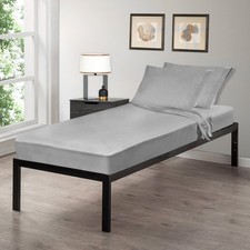 Cot Size 30" x 75"x8 Sheet Set 4 Piece Fitted Flat 2 Pillowcases, Made of Cot...