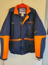 DENVER BRONCOS VTG 1990s NIKE PRO LINE JACKET - MENS XL SLIGHTLY USED