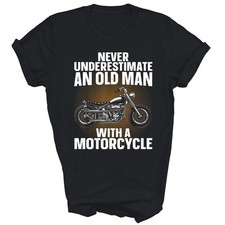 Motorcycle Grandpa Motorbike Rider Biker Unisex Shirt Gift