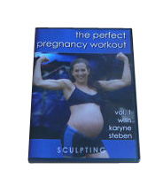 The Perfect Pregnancy Workout, Vol. 1 with Karyne Steben (DVD) - Afbeelding 1 van 1