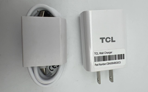 TCL 5V 3A Chargeur Mural Port USB-C Câble Voyage Rapide Adaptateur Secteur pour Téléphones - Photo 3 sur 7