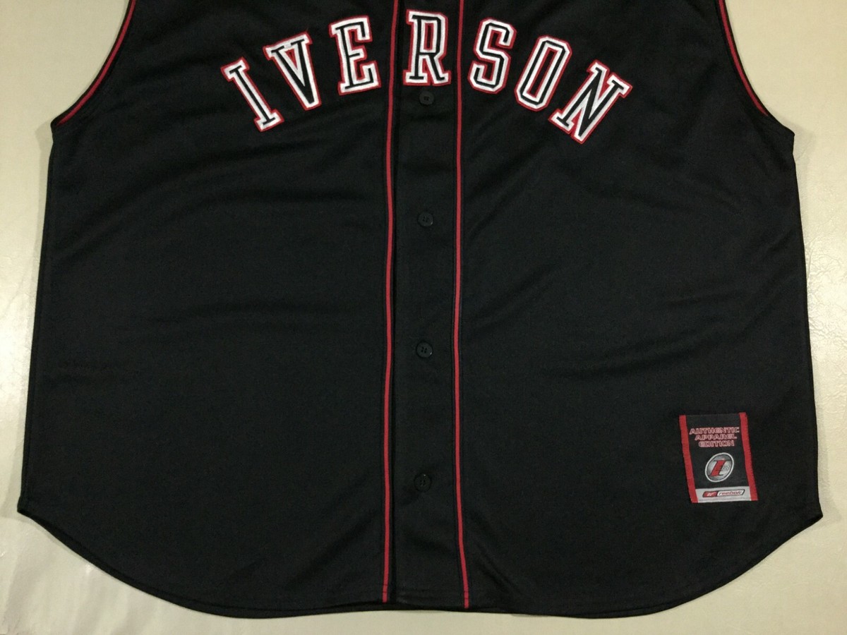 Reebok Sixers Iverson ジャージ Mサイズ Reebok Allen Iverson Blue Philly 76ers Sixers Basketball