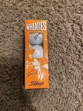 1999 WHEATIES Promo Tiger Woods 3 Titleist Golf Balls New