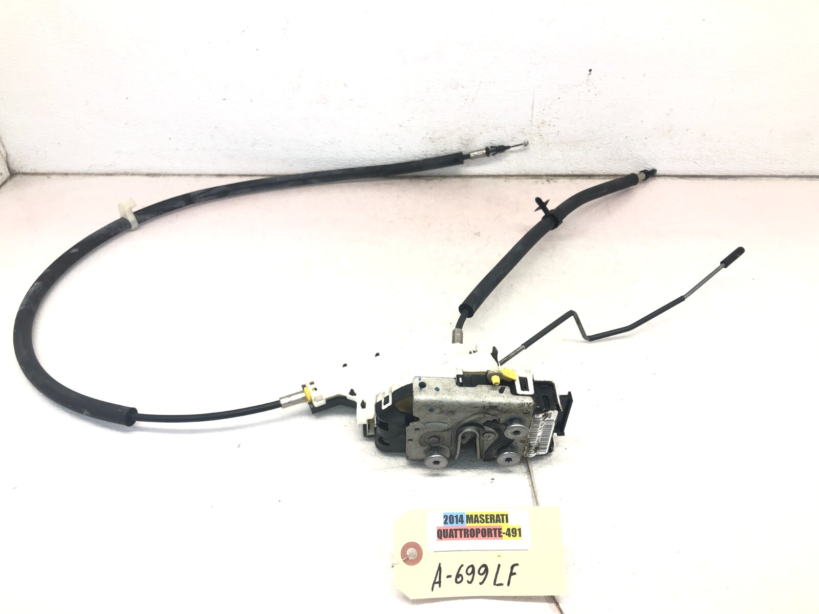 2014-2020 MASERATI QUATTROPORTE LEFT DRIVER FRONT DOOR LOCK LATCH ACTUATOR OEM