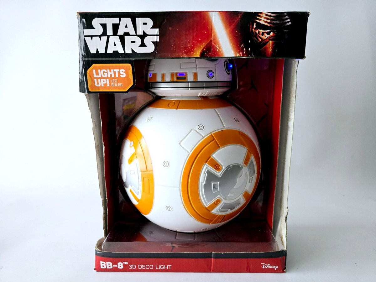 Star Wars BB-8 3D LED Wall Lamp – Disney Night Light – Collector