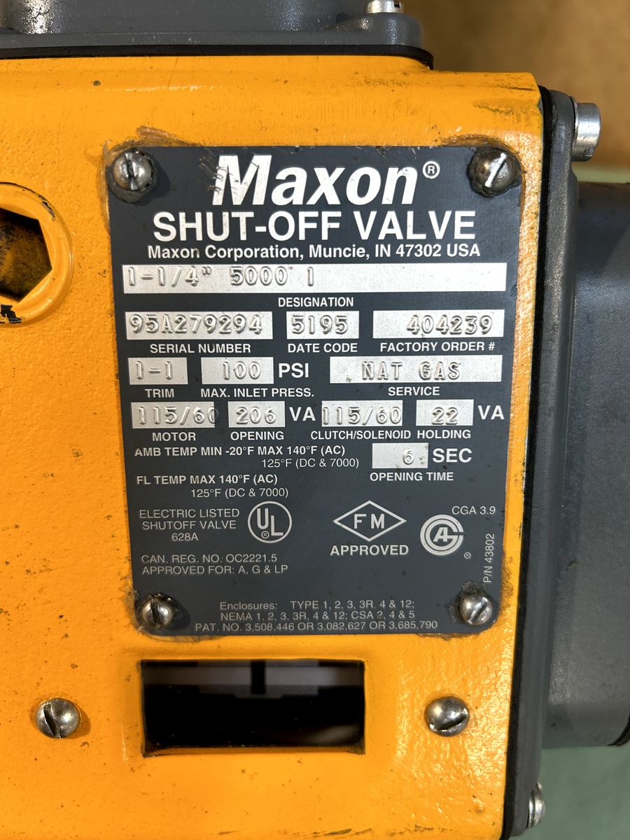 MAXON 1-1/4