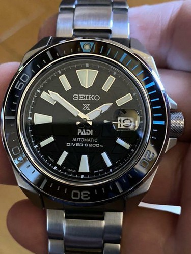 Seiko Prospex Samurai PADI Automatic 4R35-04D0 Date Men's Watch wl45756 |  eBay