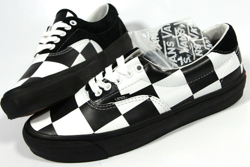 checkered trainers