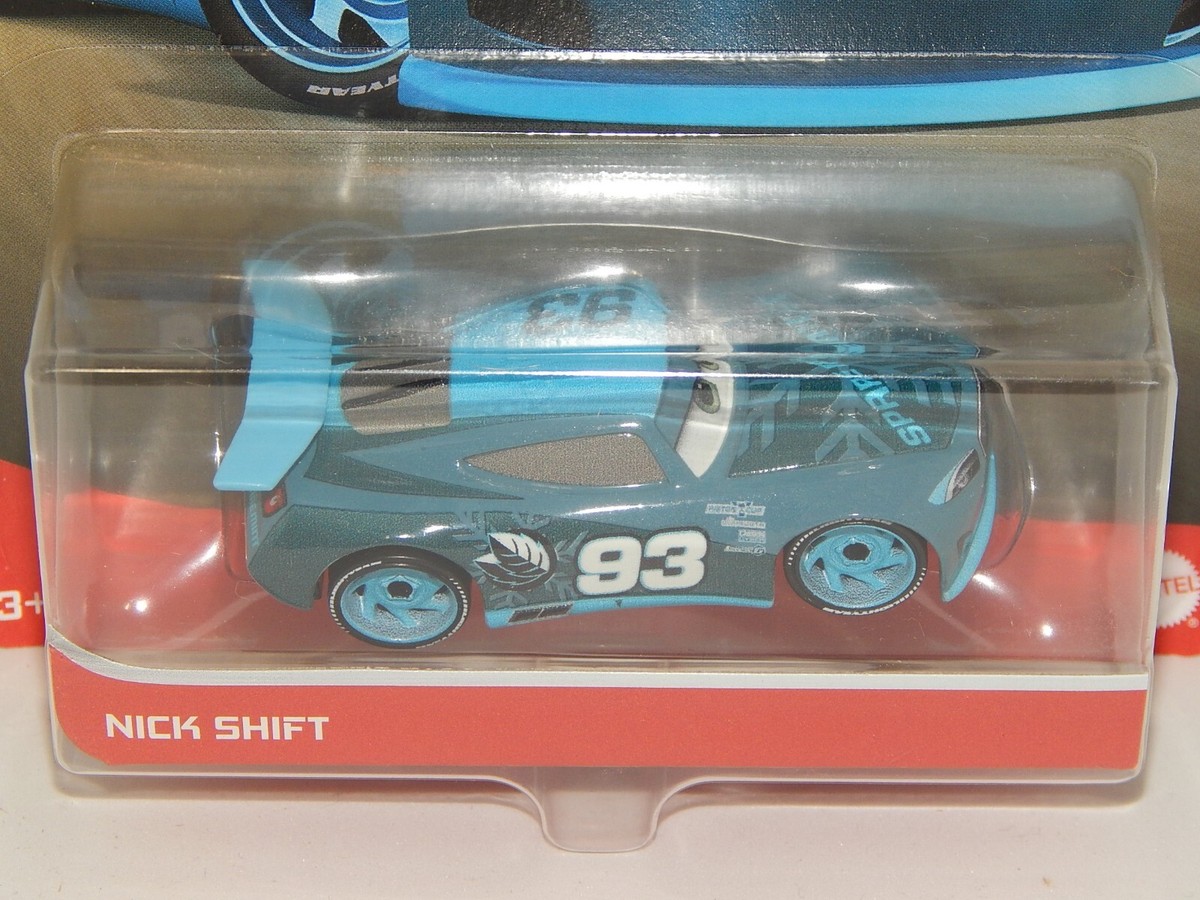 mattel disney pixar cars nick shift nextgen spearmint #93 new for
