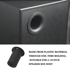 Plastic Speaker Tube for 70mm Hole Car DJ Subwoofer HiFi Home Theater Pack of 2