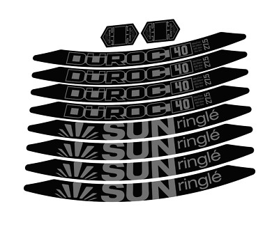 Sun Ringle Duroc 30 275 Felgenaufkleber Aufkleber Mountainbike Enduro Mtb Rad