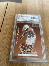 Ricky Williams 2000 Prestige Game Worn Patch  Alma Mater CGS 10 GEM MINT +RARE