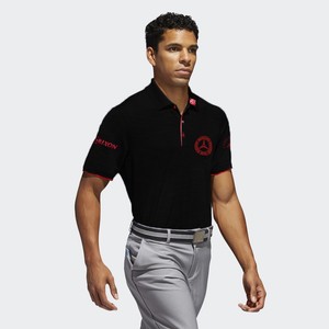 Men's Black Golf Polo PGA sponsor logo Mercedes, Srixon, RBC, and CMG | eBay