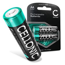 2x Battery for Fuji FinePix S9500 FinePix S6500 fd FinePix S5600 2x 2600mAh AA 