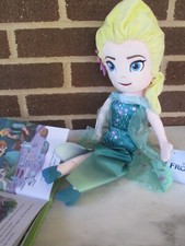 Kohls Cares Frozen Elsa Doll 16" Plush  5"x 7" Book "Welcome Spring" 2020