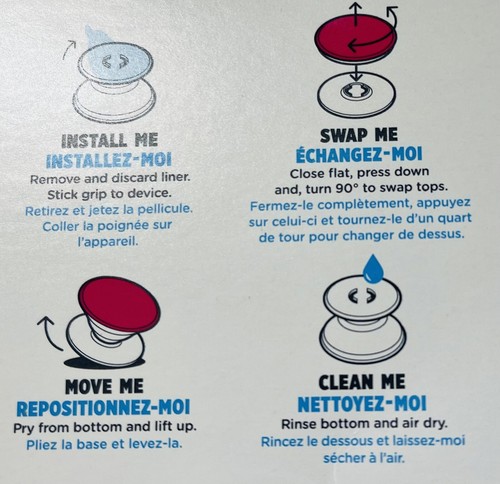 POPSOCKETS. POPGRIP. Phone Grip & Stand. Swappable Poptop (Holi Llama) NEW! 🦙 - Bild 3 von 6