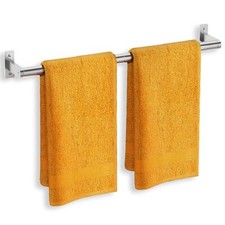 Powools Towel Rack for Bathroom - 24'' Rustproof Towel Holder, Sturdy Towel Bar