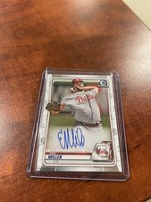 2020 Bowman Chrome Prospect AUTO #CPAEM Erik Miller Philadelphia Phillies