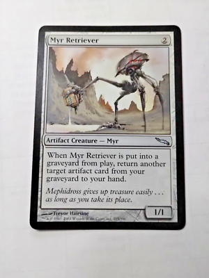 MTG Myr Retriever Mirrodin 215/306 Regular Uncommon - Some Edge