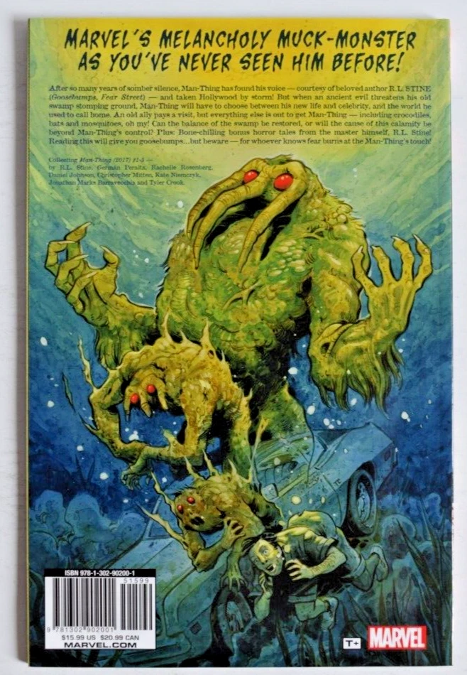 MAN-THING TPB #1 (2017) MARVEL COMICS PRIMERA IMPRESIÓN Foto 2 de 2