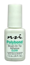 NSI Polybond Brush on Tip Adhesive Nail Glue 0.25 oz 7.4 ml