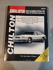 Chilton's General Motors Buick/ Oldsmobile/Pontiac Fwd, 1985-05, Repair Manua...
