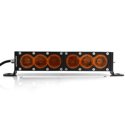 12"inch Amber LED Work Light Bar Lights Spot Driving OffRoad SUV Boat ATV 4WD 14 - Picture 8 of 10